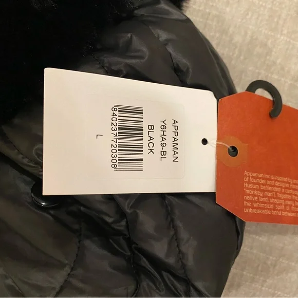 Appaman Black Kids Aviator Hat - Picture 6 of 7